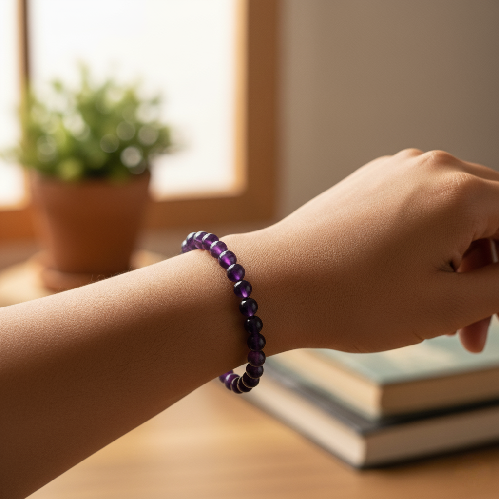 Amethyst Bracelet – Calming Energy and Inner Peace