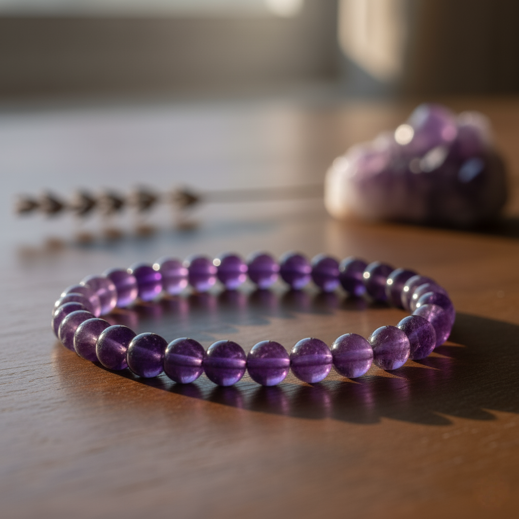 Amethyst Bracelet – Calming Energy and Inner Peace