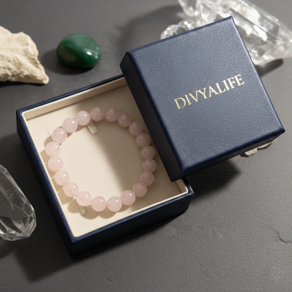 Rose Quartz Bracelet – Stone of Love & Emotional Healing