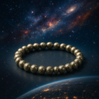 Raw Pyrite Bracelet – Stone of Wealth, Confidence & Protection