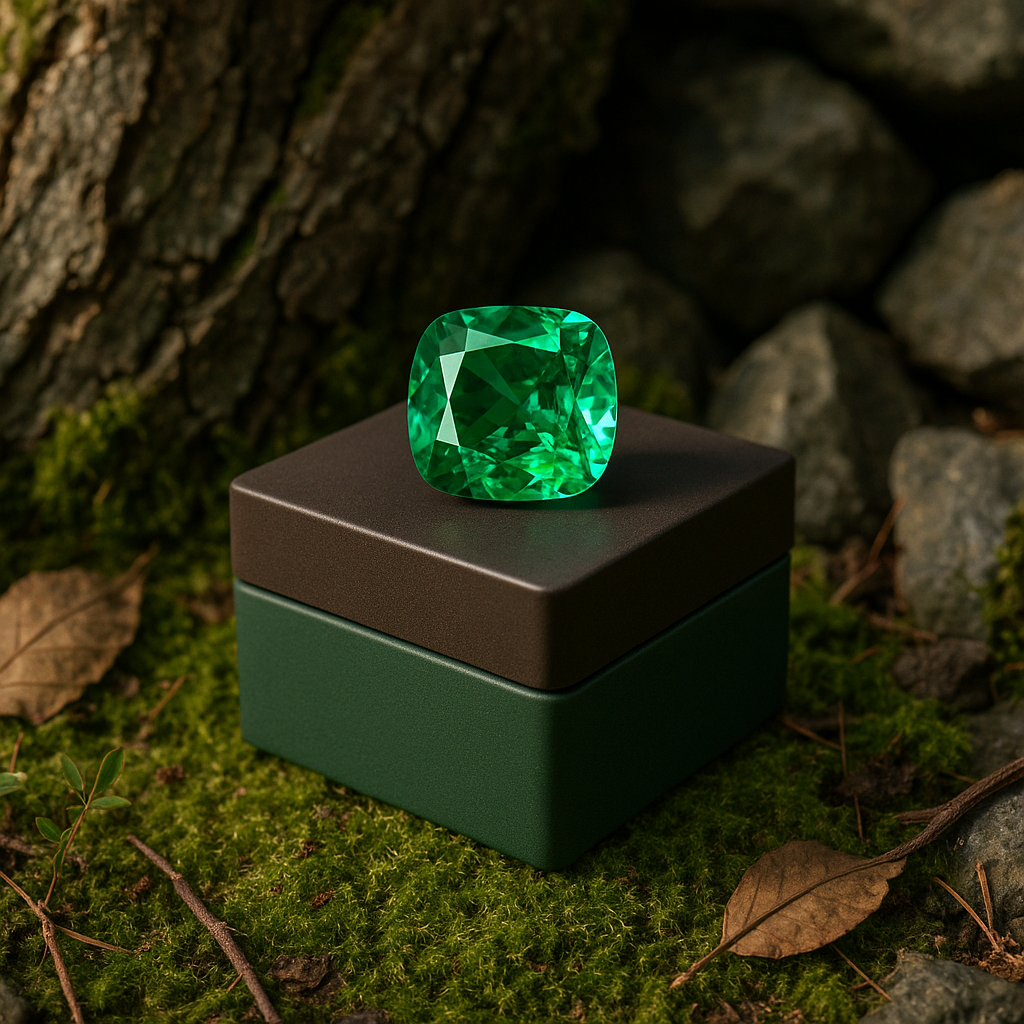 Green Emerald (Panna) Gemstone